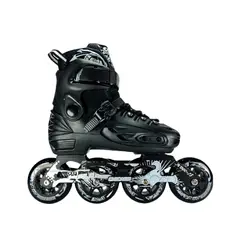 CHICAGO - Patines En Linea Semiprofesionales Magic Con Maleta Negro L 38 Ajustables a 41