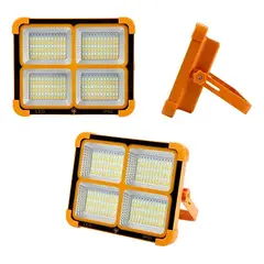 GENERICO - Reflector LED Portátil 4 Paneles