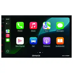 AIWA - Radio Carro 7 Android Auto Carplay Inalambricos 2GB 32GB Wifi Bluetooth