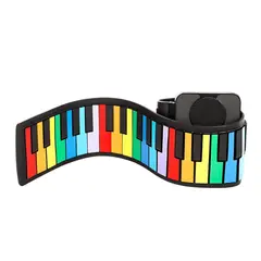 COLME TECHNOLOGY HOME - Piano Eléctrico Flexible Enrollable Portátil 37 Teclas Usb