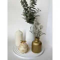 GENERAL - Adorno navideño decorativo para centro de mesa repisa mueble o habitación