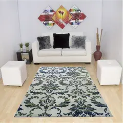 MITAPETE COM - Tapete Alfombra Decoratico Decorativo Sala 120 X 180cms Verde
