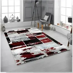 MITAPETE COM - Tapete Alfombra Decorativa Turquia Sala 160 X 230cms Rojo