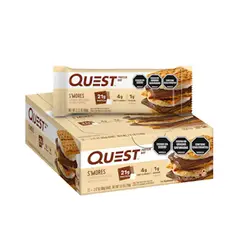 QUEST - Barras de proteina 20g por barra - 12 barras - Sabor sorpresa