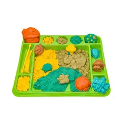 MONKEY BRANDS - Set de Arena Moldeable Granja Monkey Doh