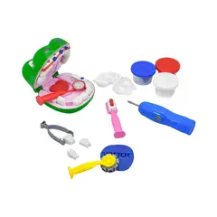 MONKEY BRANDS - Playset de Plastilina Dentista Cocodrilo Monkey Doh