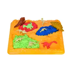 MONKEY BRANDS - Set de Arena Moldeable Animales de la Selva y Granja Monkey Doh