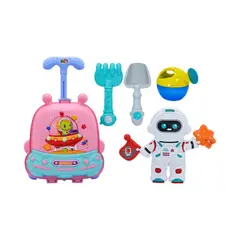 MONKEY BRANDS - Set de Arena Astronauta con Maletin Space Monkey Doh