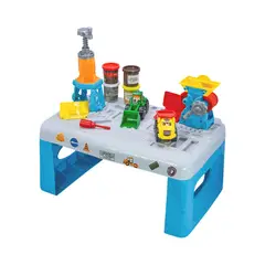 MONKEY BRANDS - Playset de Plastilina Mesa de Construcción Monkey Doh