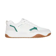 SKECHERS - Tenis Hombre Odyssey Air-Cooled MF Blanco Verde