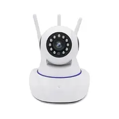 OEM - Camara Seguridad Wifi 3 Antenas 360° App V380 Ip Con Parlante Y Micrófono