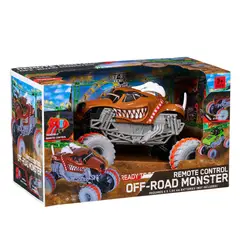 GENERICO - Coche RC Monster Truck Control Remoto 2.4 GHz, Modelos Diferentes, Luz LED, Juego Interior/Exterior