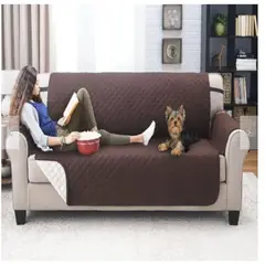 GENERAL - Protector Sofá Grueso Forro 3 Puestos Doble Faz