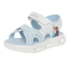 DISNEY - Sandalias Planas Para Niña Pequeña Blanco 210237