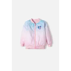 DISNEY - Chaqueta de Stitch con cierre multicolor para niña 2T a 5T