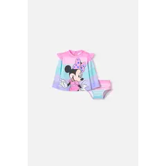 DISNEY - Conjunto der baño de Minnie mouse multicolor para bebé niña