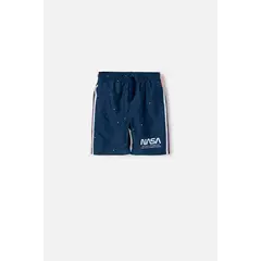 NASA - Pantaloneta de baño de azul para niño