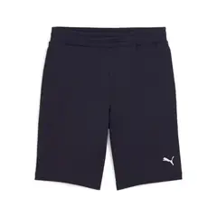 PUMA - Pantaloneta Deportiva Original Ess Logo 10 Azul Hombre