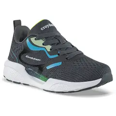 CROYDON - Tenis Running Loprin Gris Osc para Niño