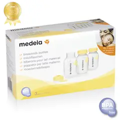 MEDELA - Botella de almacenamiento para leche materna de 5 Oz. MEDELA. Libre de BPA