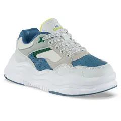 LOS GOMOSOS - Tenis Casuales Falek Blanco-Azul para Niño