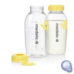 MEDELA - Botella de almacenamiento para leche materna de 8 Oz. MEDELA. Libre de BPA