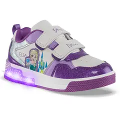 DISNEY - Tenis Luces Elsa Circue Mora para Niña