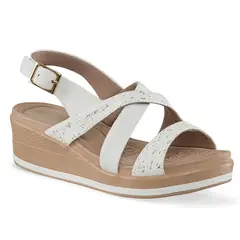 CROYDON - Sandalias Tacón Andrey Blanco para Mujer