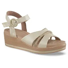 CROYDON - Sandalias Tacón Genoveva Oro para Mujer