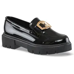 CROYDON - Mocasines Yustin Negro para Mujer