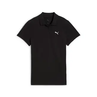 PUMA - Camisas Tipo Polo Originales Ess Logo Negro Mujer