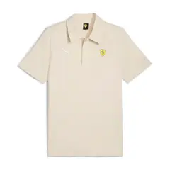PUMA - Camisas Tipo Polo Originales Ferrari Beige Para Hombre