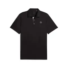 PUMA - Camisa Tipo Polo Original Pure 2.0 Lc Negro Hombre