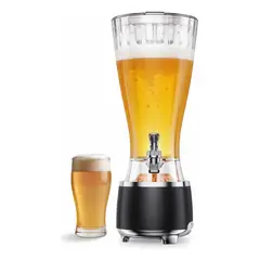 MILOPTS - Torre Dispensador Jirafa para Bebidas y Cerveza 2.5 lts con Parlante