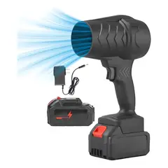 GENERICO - Soplador De Aire Polvo Turbina Inalambrico Negro