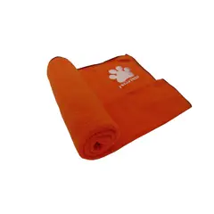 HALLY PET - Una cobija térmica mediana 70 cm x 70 cm Naranja