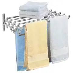 ONE PIXEL - Tendedero De Ropa Para Pared Extensible Plegable 70cm Retráctil Amplio