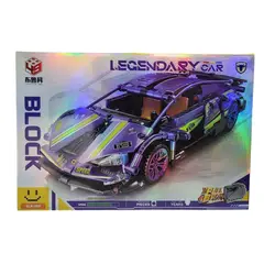 GENERICO - Juego Armable Didáctico Auto de Carreras Coleccionable 405Piezas