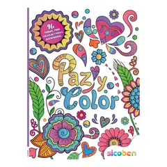 GENERICO - LIBRO DE COLOREAR - MANDALAS PAZ Y AMOR