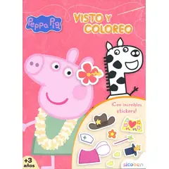 GENERICO - LIBRO DIDÁCTICO VISITENDO A PEPPA PIG SURTIDO