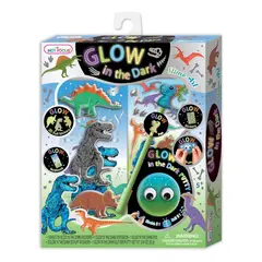 GENERICO - SET CUADERNO STICKERS SLIMY DINOSAURIO