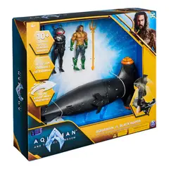 GENERICO - AQUAMAN VEHÍCULO CAQUAMAN Y BLACK MANTA 4