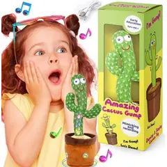OEM - Cactus Bailarin Imita Voz Musical Bailarin Juguete Felpa