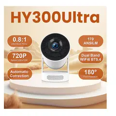 GENERICO - Proyector Smart con Parlante Cine En Casa Hy300 Ultra 1080hd Android 11