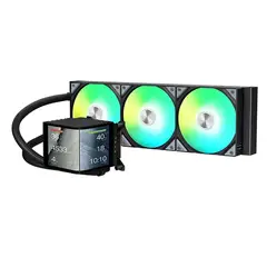 GENERICO - Refrigeración Líquida TRYX PANORAMA SE 360 ARGB Negra con Flujo Optimizado