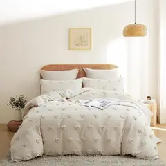 MY HOME STORE - Duvet Harmony Love - Beige + Plumón