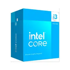 INTEL - Procesador CORE i3 14100F Sin Video para Tareas Balanceadas