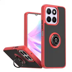 GENERICO - Funda Estuche Anti Golpes Mate Compatible Honor 400 Smart Rojo