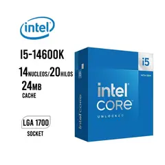 INTEL - Procesador CORE i5 14600K Sin Fan