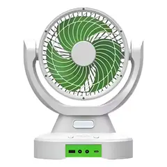GENERICO - Ventilador Solar Recargable De Mesa GDtimes